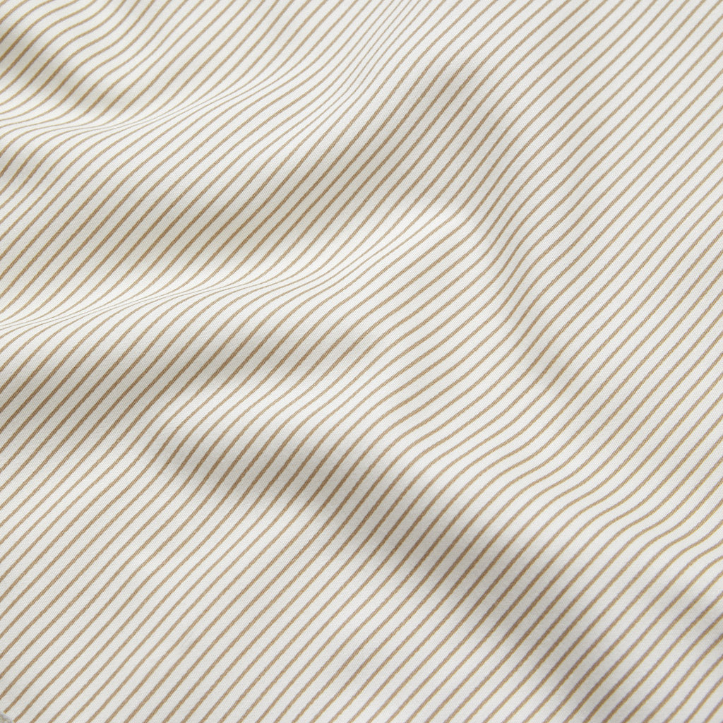 Parures de lit, Bébé, 70x100cm - GOTS Rayures marron