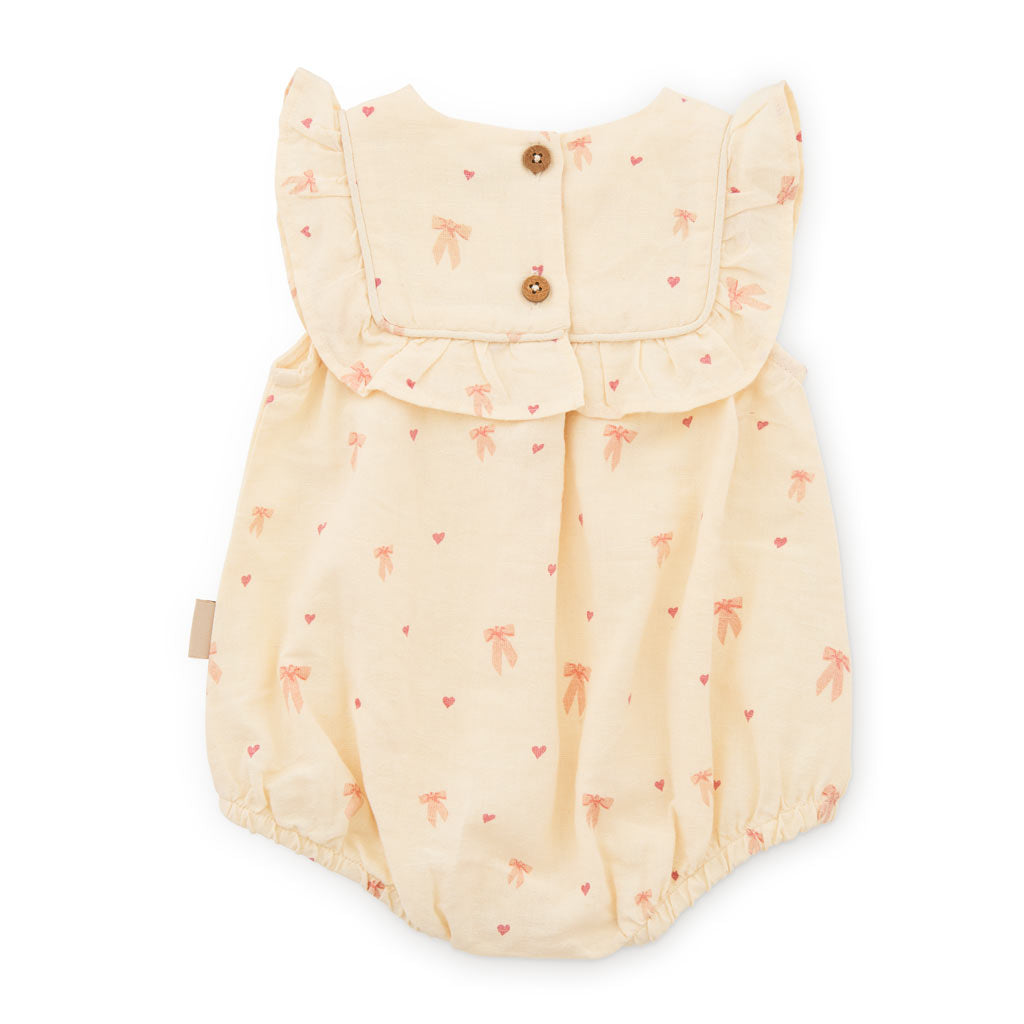 Barboteuse Edith - GOTS - Bows