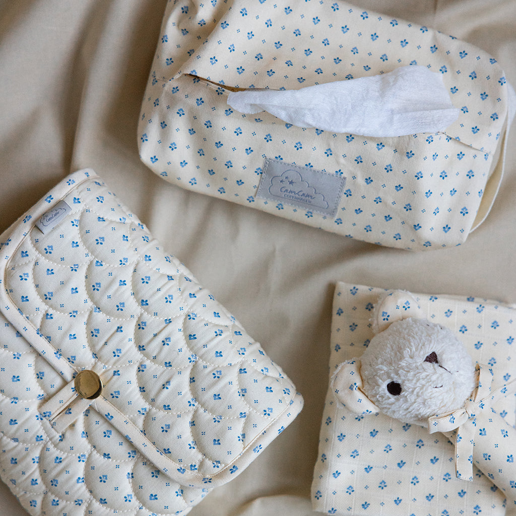 Etui à lingettes - GOTS - Capri