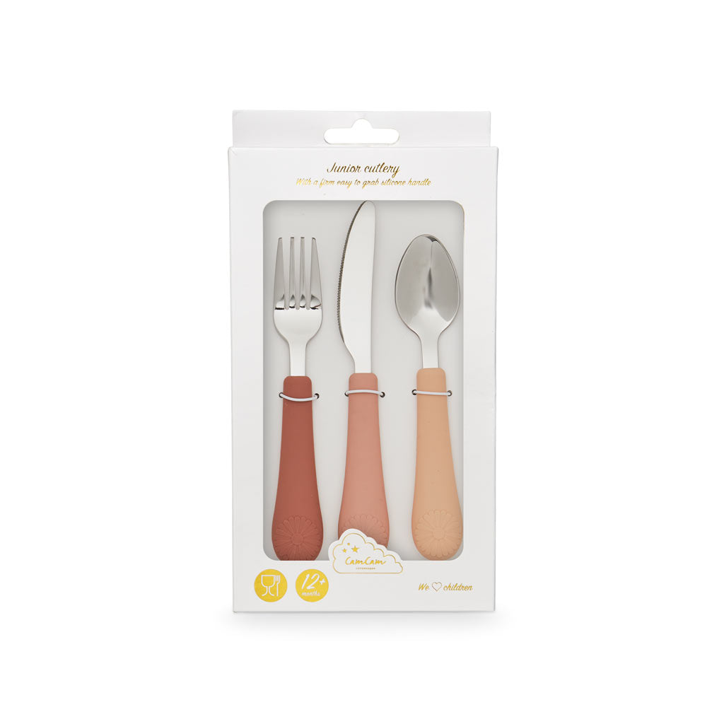 Set de couverts Flower enfant - Mixe de roses
