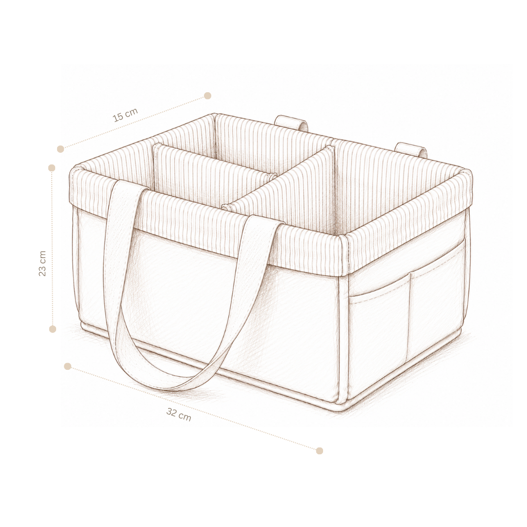 Diaper Caddy - OCS - Rowan