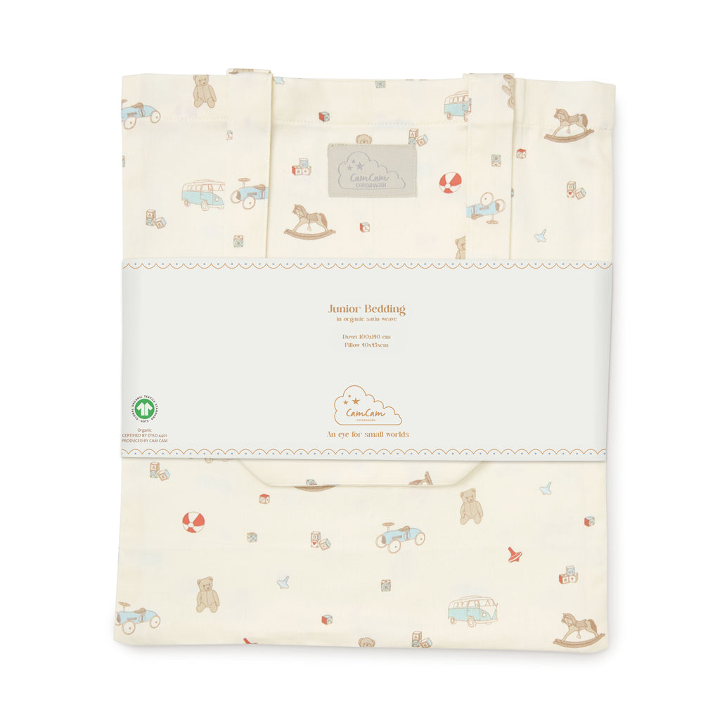 Bedding Set, Junior, 100x140cm - GOTS - Vintage Toys