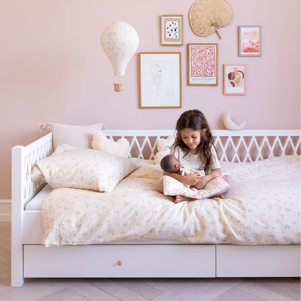 Module tiroir de lit, FSC Mixte - Blanc