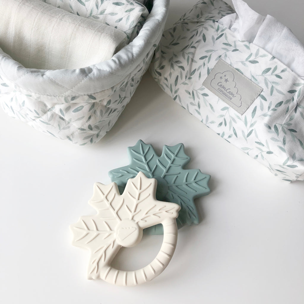 Leaf Teether - Petroleum