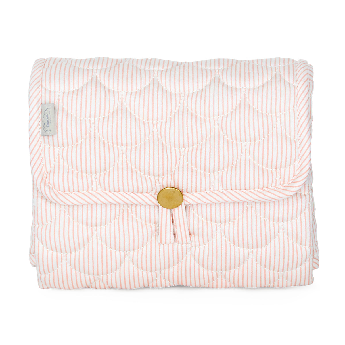 Quilted Changing Mat - OCS - Classic Stripes Rose