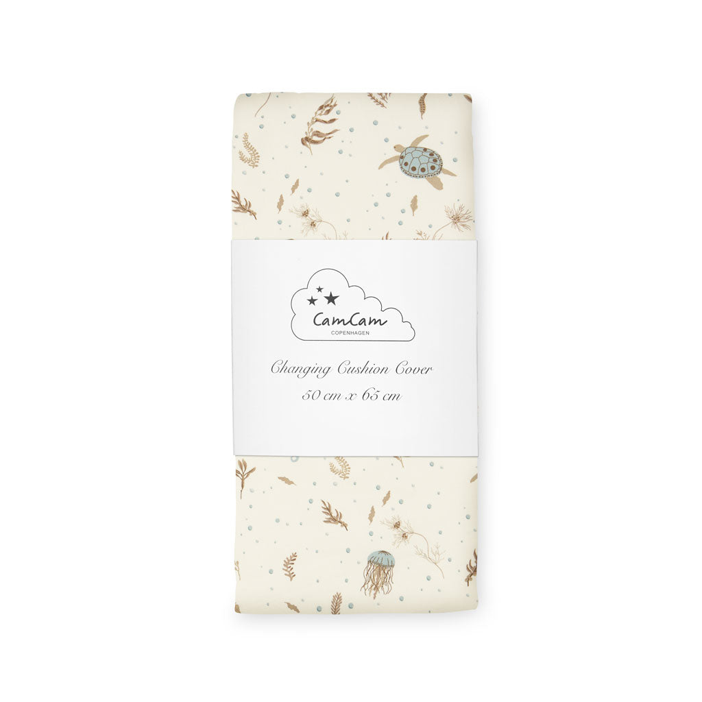 Housse de matelas à langer - OCS100 - Sea Garden