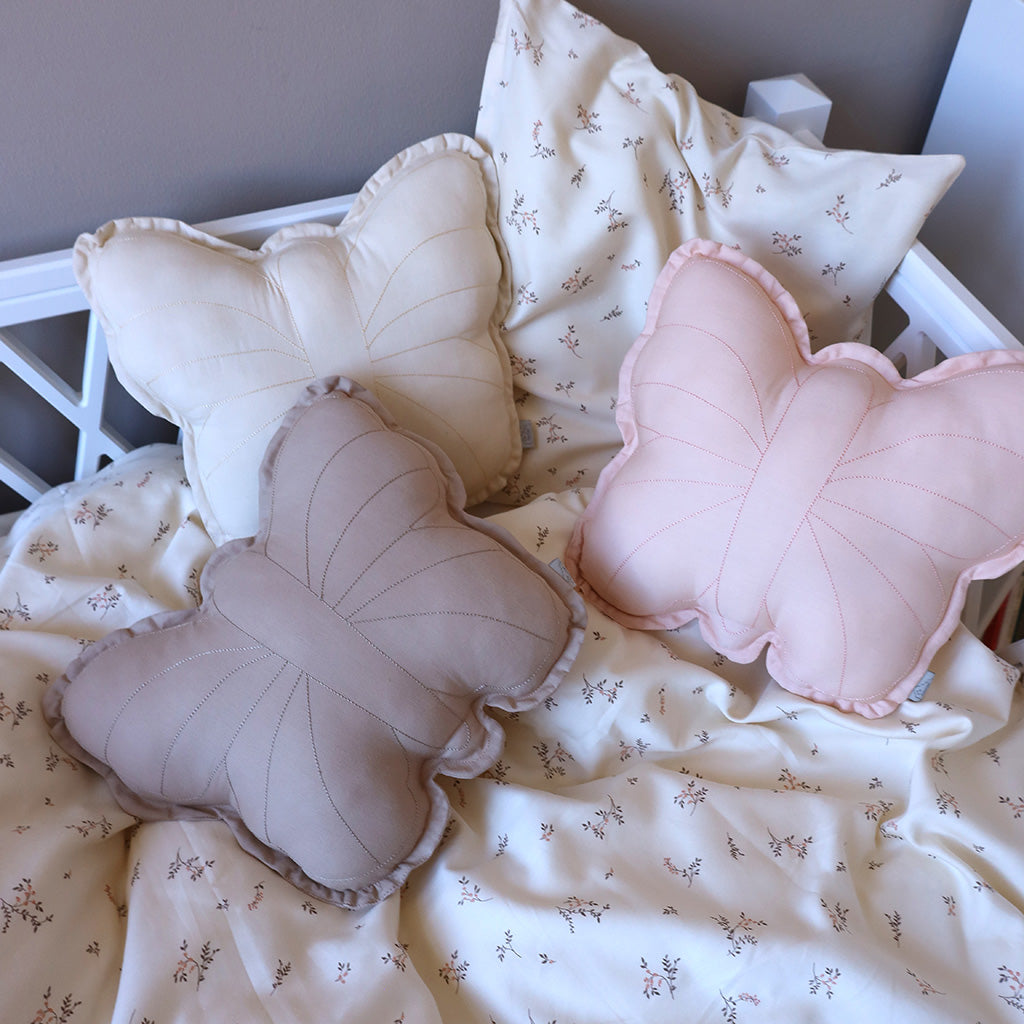 Coussin, papillon - OCS Latte