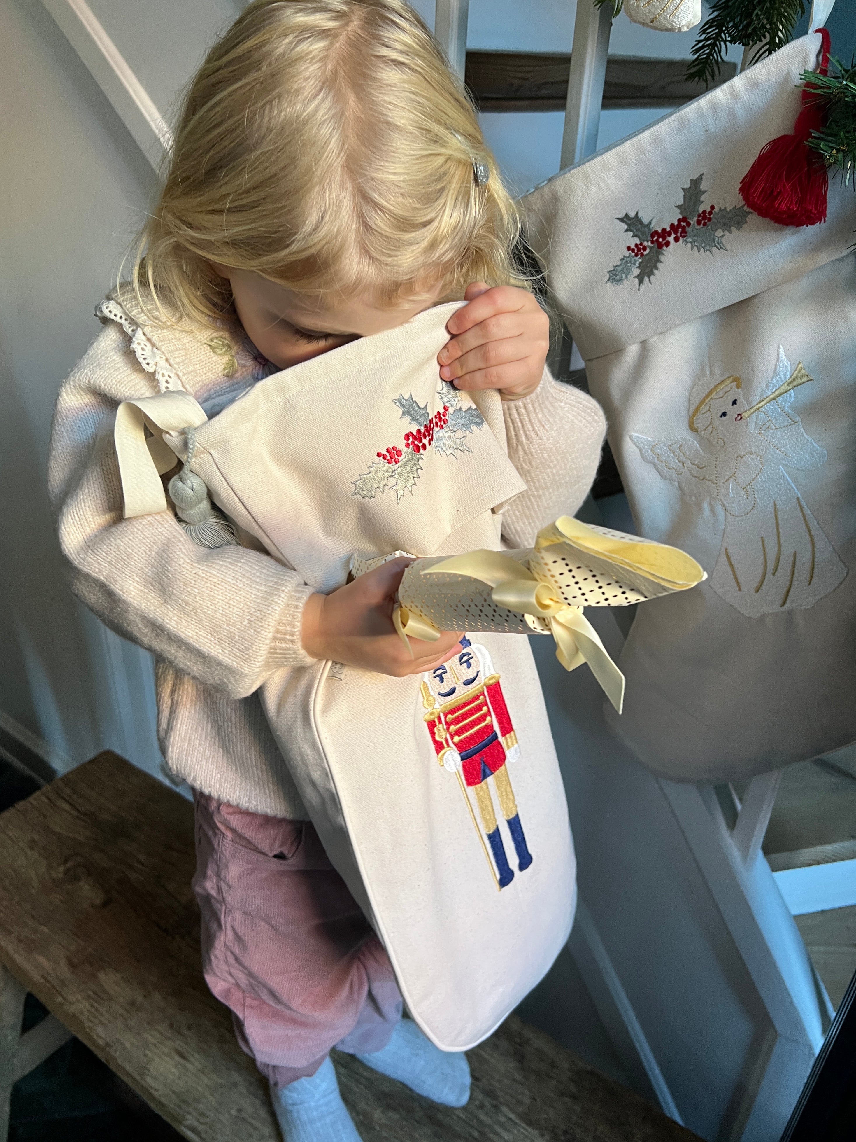 Chaussette De Noël - GOTS - Casse-Noisette