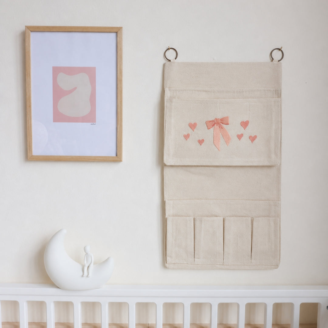 Wall Organizer - GOTS - Bows