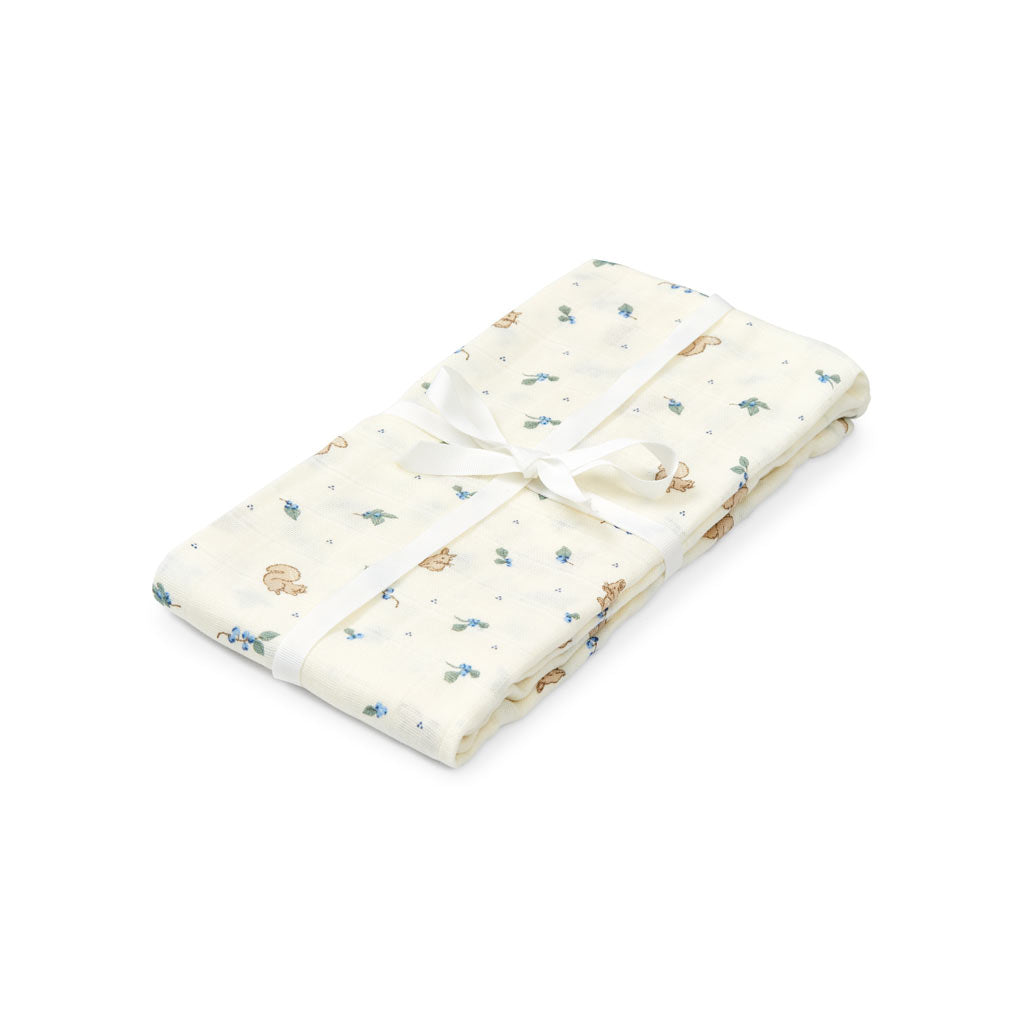 Swaddle - GOTS - Blueberries