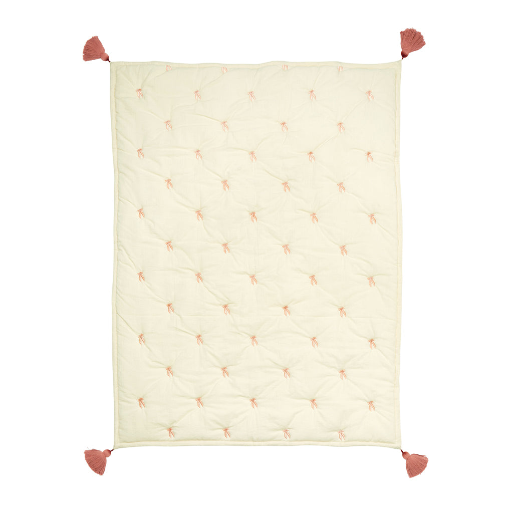 Couverture Brodée pour Enfants - OCS - Bows
