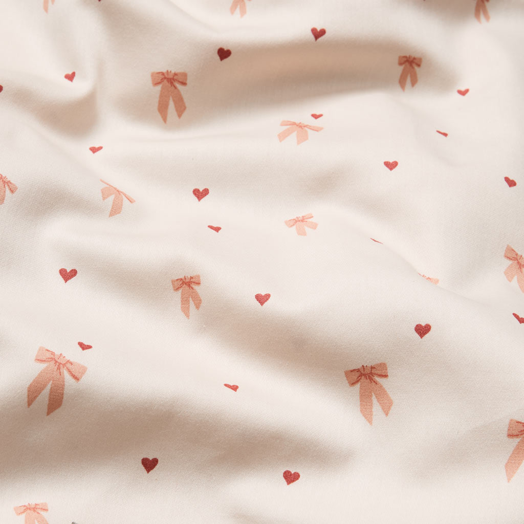 Parures de lit, Enfant, 100x140cm - GOTS - Bows