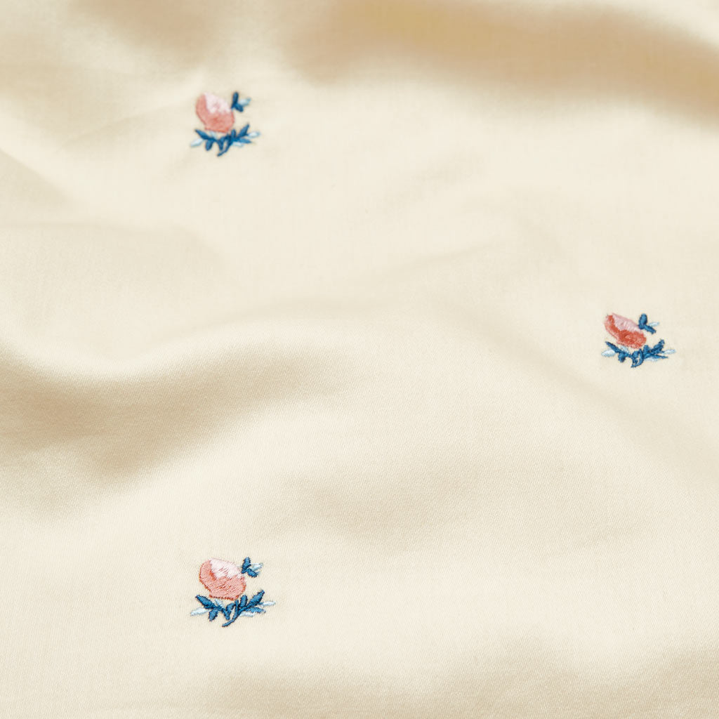 Linge de lit brodé, Bébé, 70x100cm - GOTS - Berries