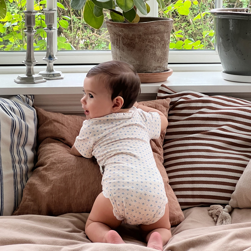 Body manches courtes Olivia - GOTS - Capri