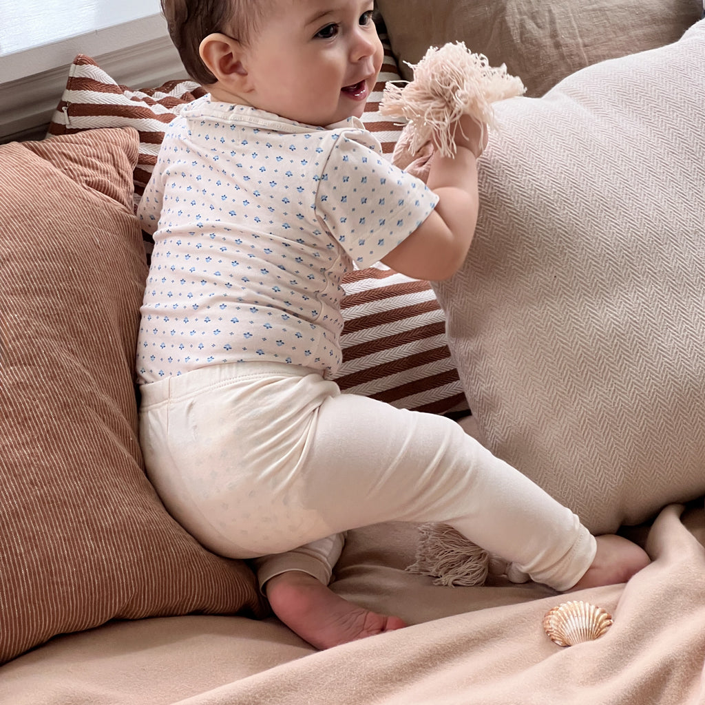 Body manches courtes Olivia - GOTS - Capri