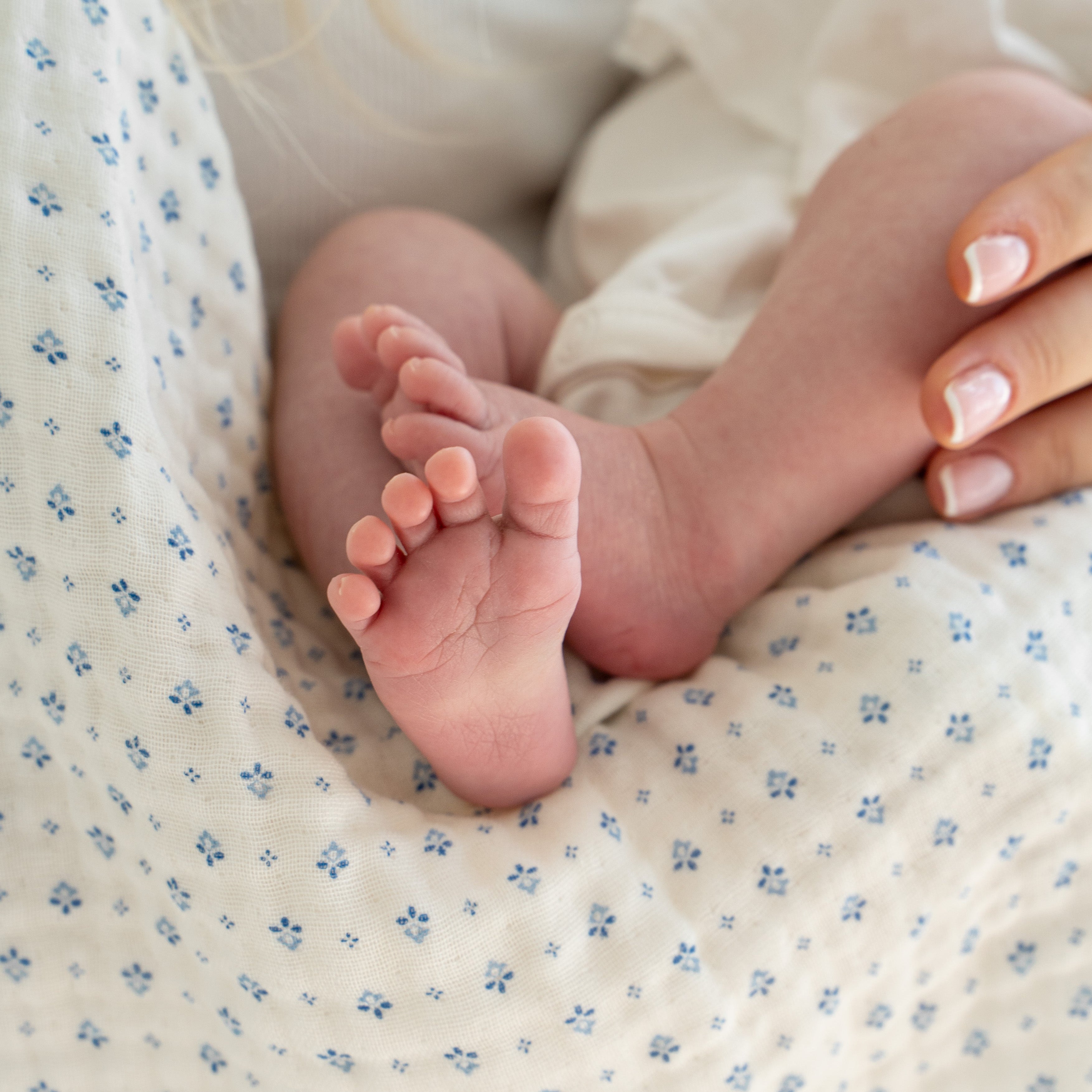 Couverture bébé en mousseline - GOTS - Caprice