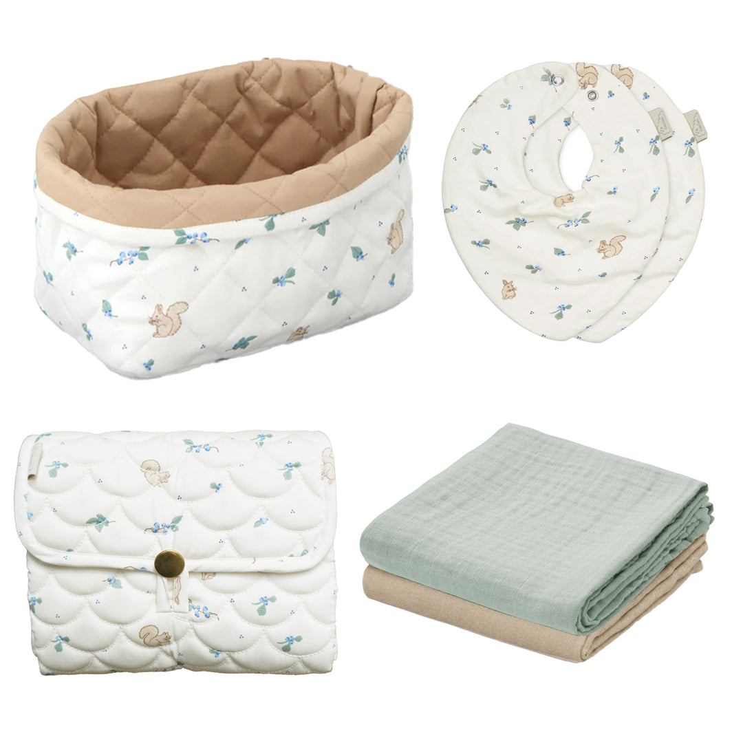 Coffret Cadeau, Soins pour Bébé - Blueberries