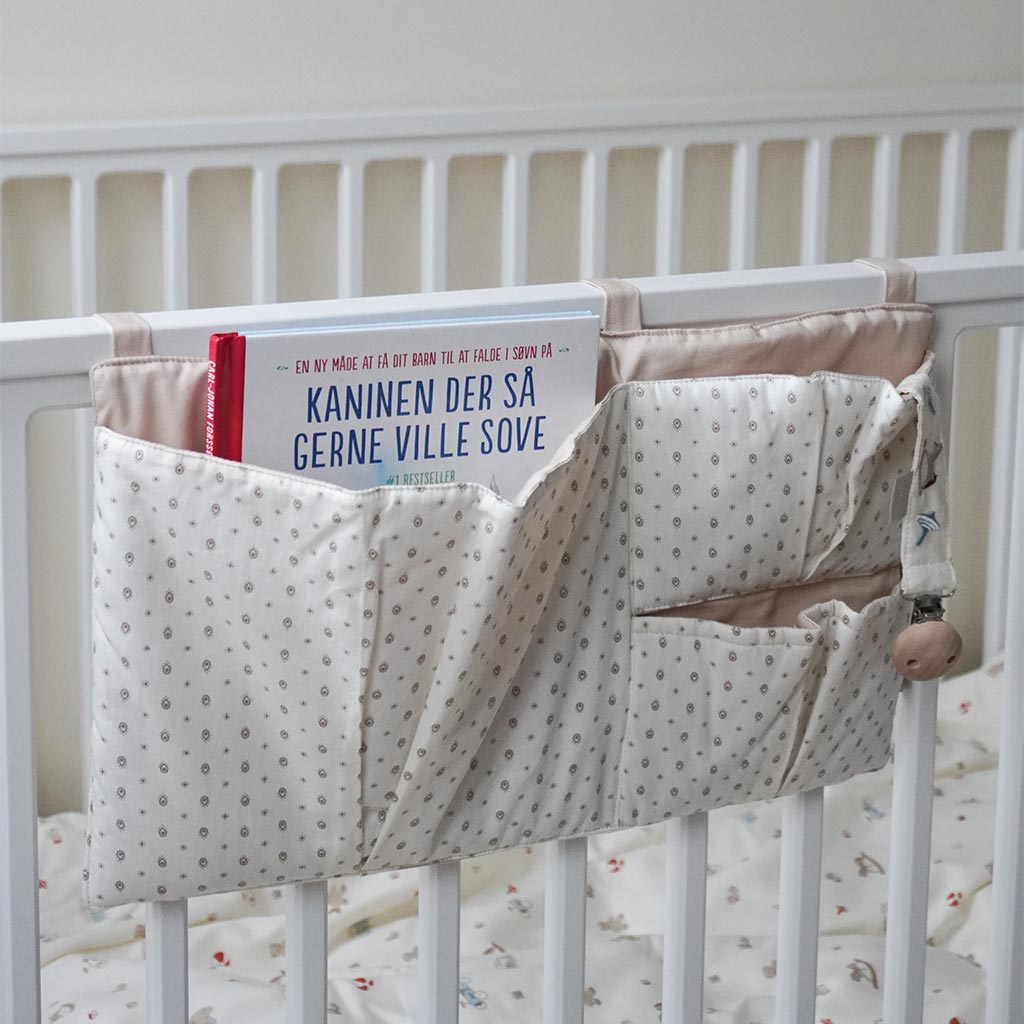 Pochette de rangement pour lit bébé - OCS - Rowan