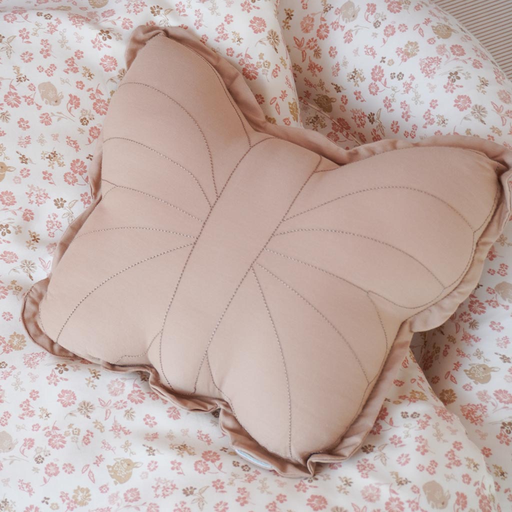 Coussin, papillon - OCS Latte