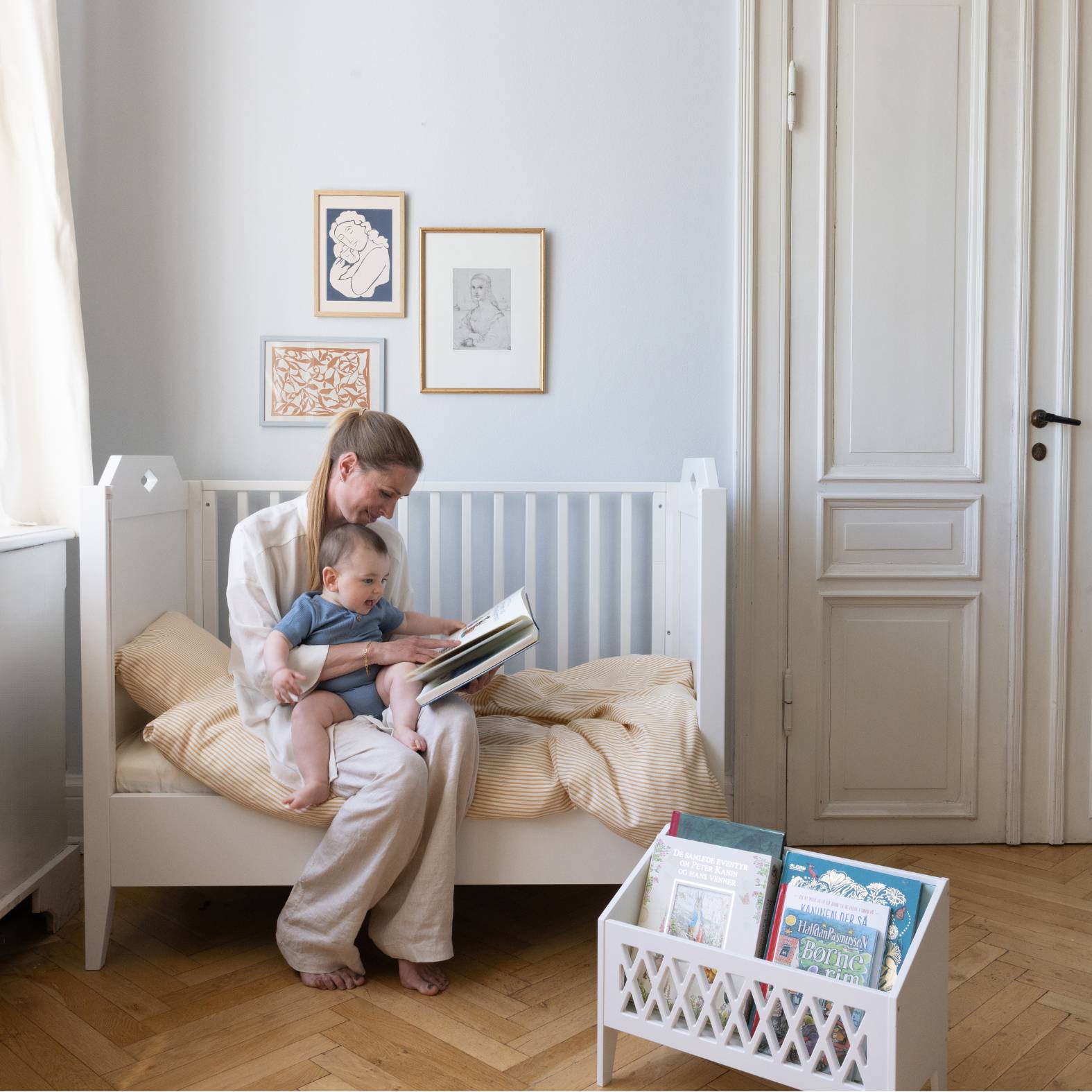 Présentoir à livres - Blanc