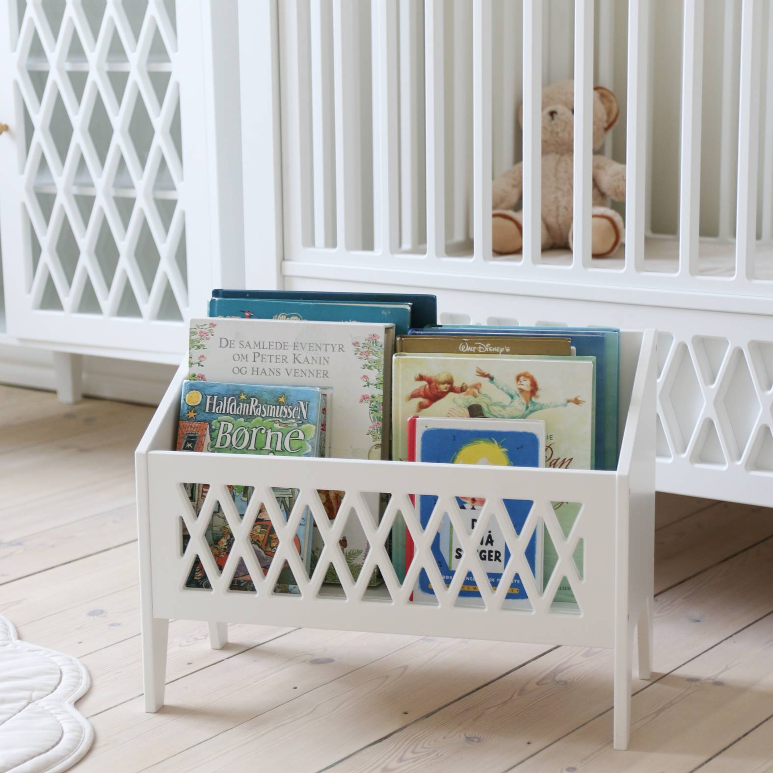 Présentoir à livres - Blanc