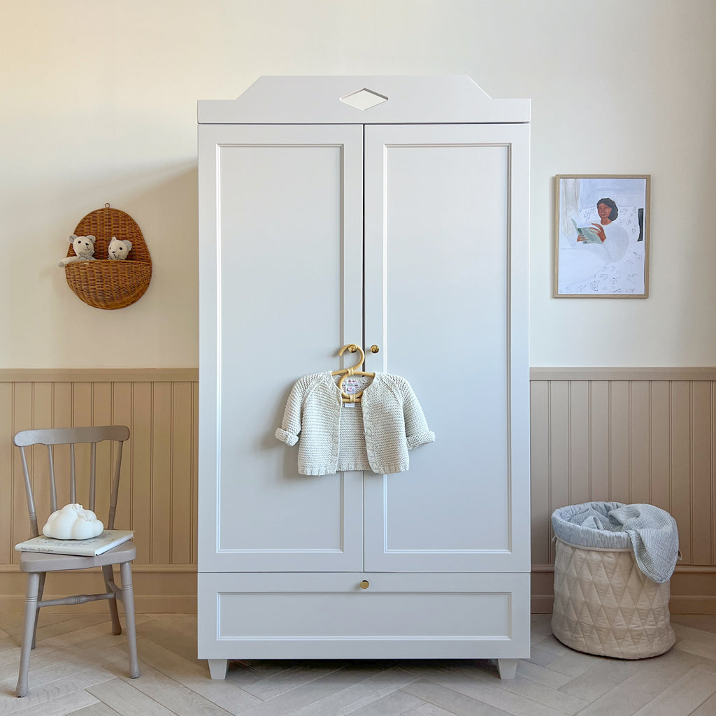 Armoire Luca Wardrobe, FSC Mix - Light Sand