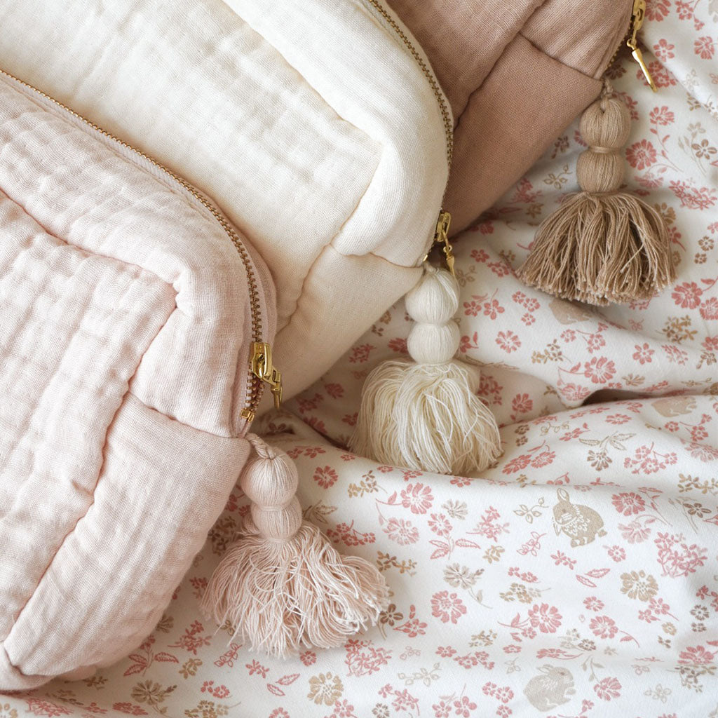 Muslin Toiletry Bag - OCS - Shell