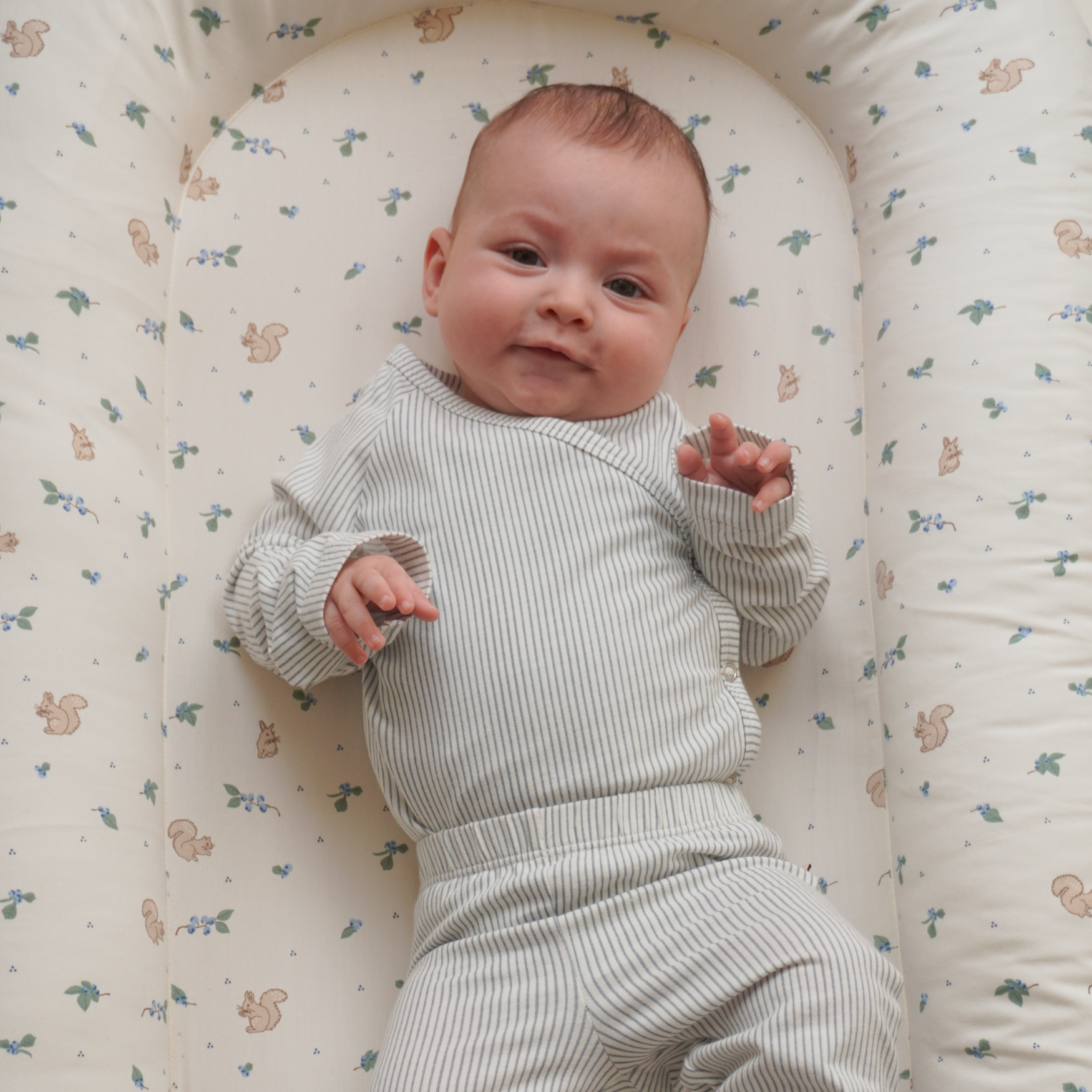 Body Cache-cœur Milla - GOTS - Classic Stripes Blue