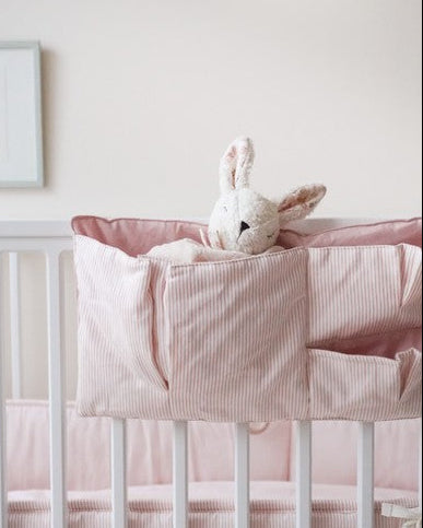 Bed Pocket - OCS - Classic Stripes Rose