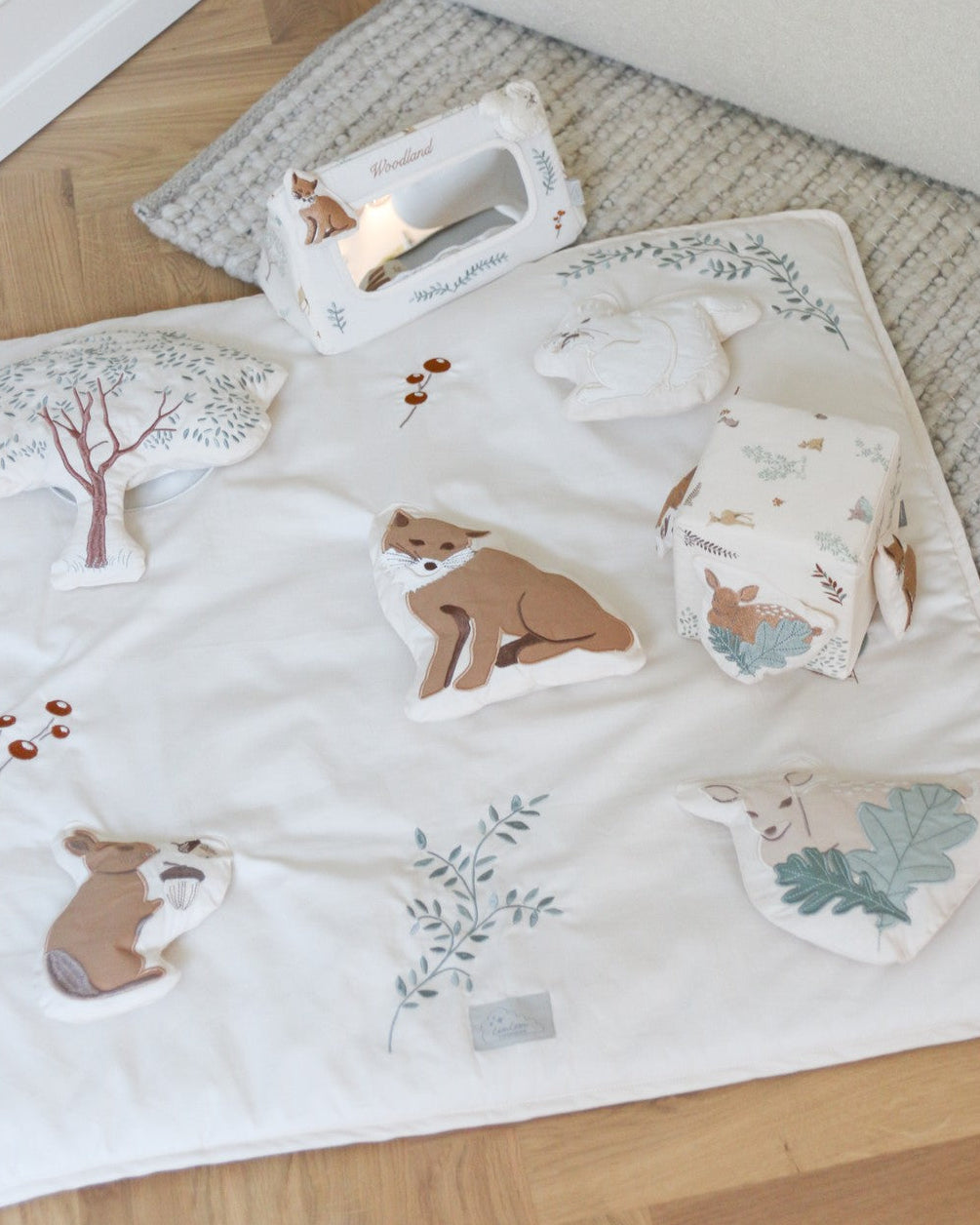 Tummy Time Mirror - OCS - Woodland
