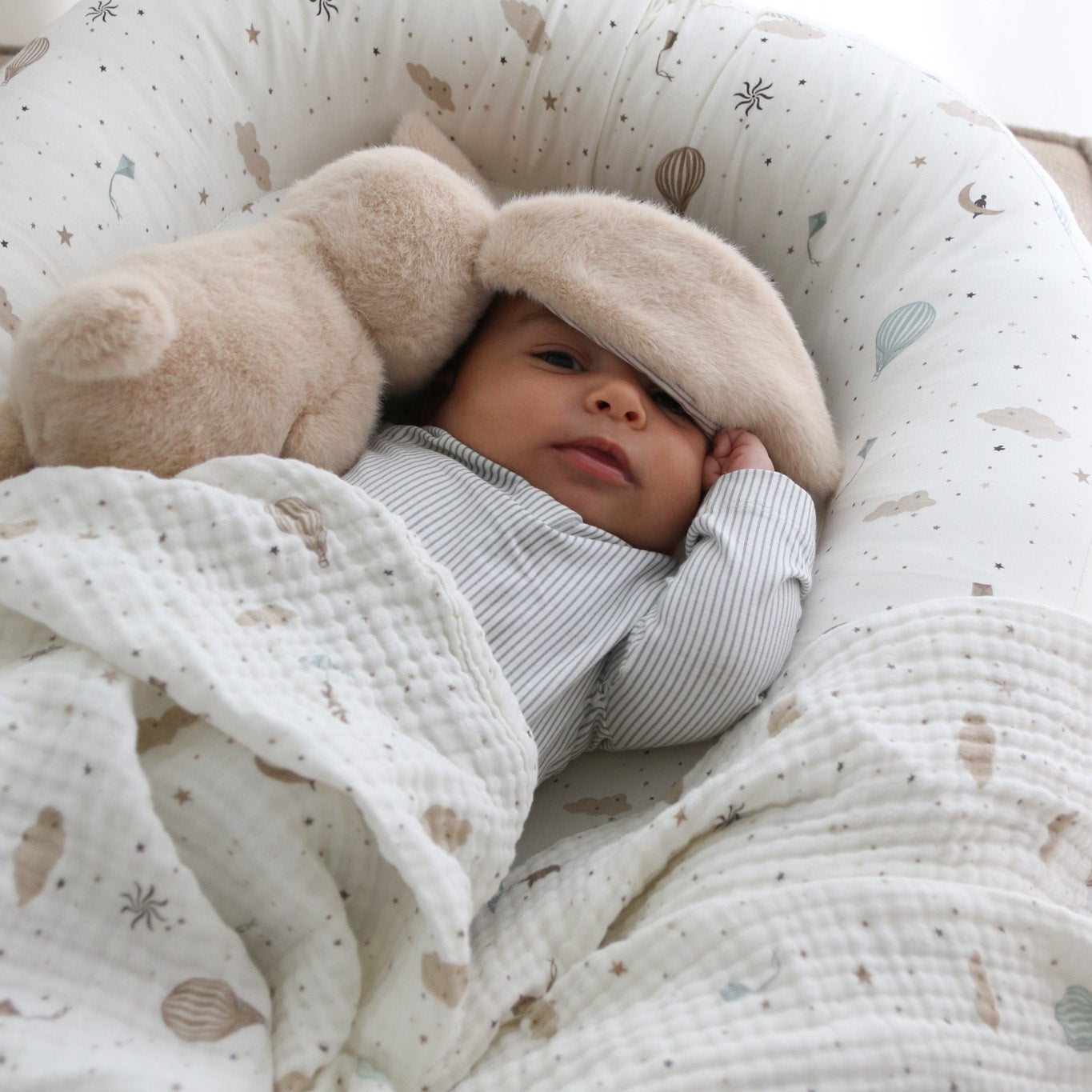 Muslin Baby Blanket - GOTS Dreamland