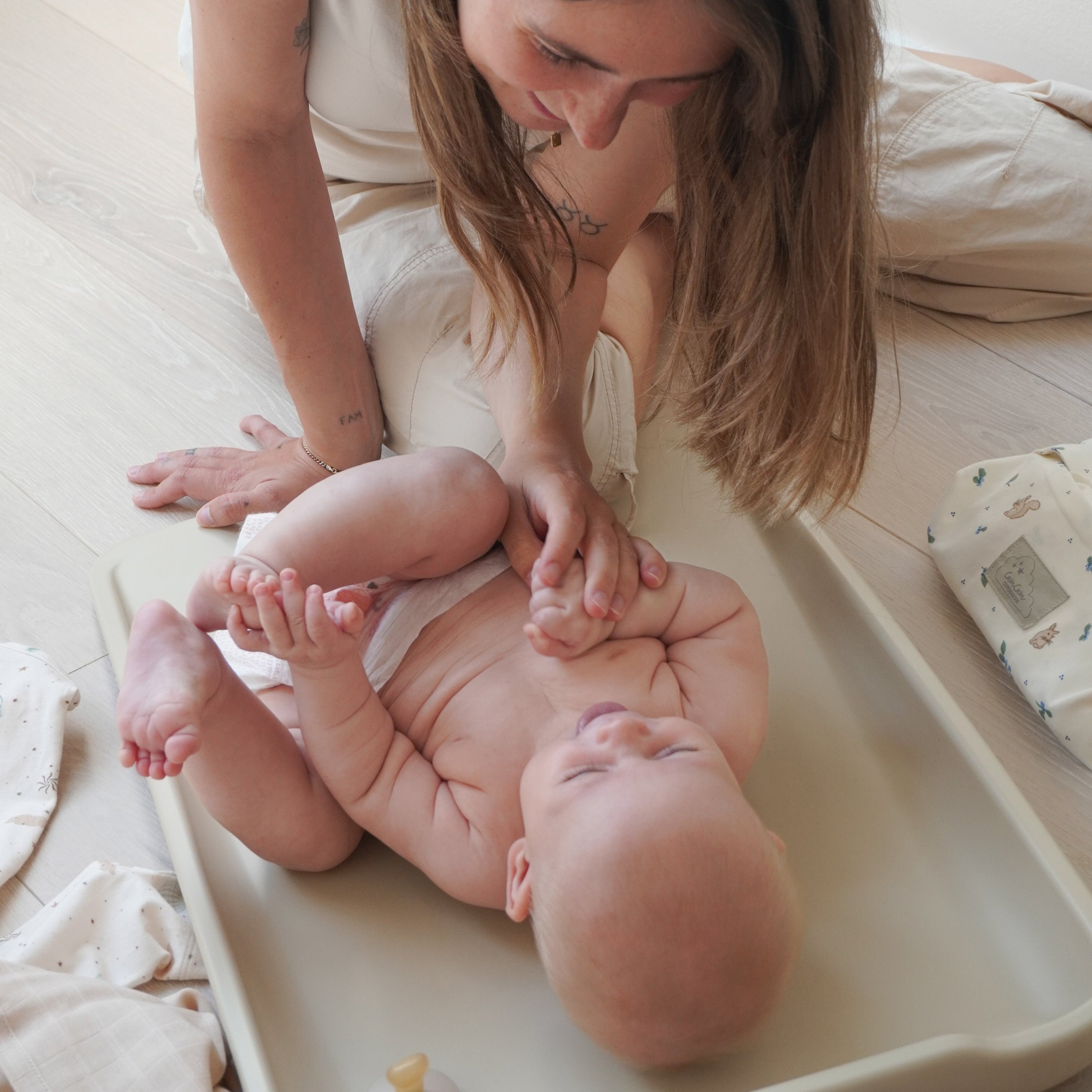 Changing Pad - PUR - Light Sand