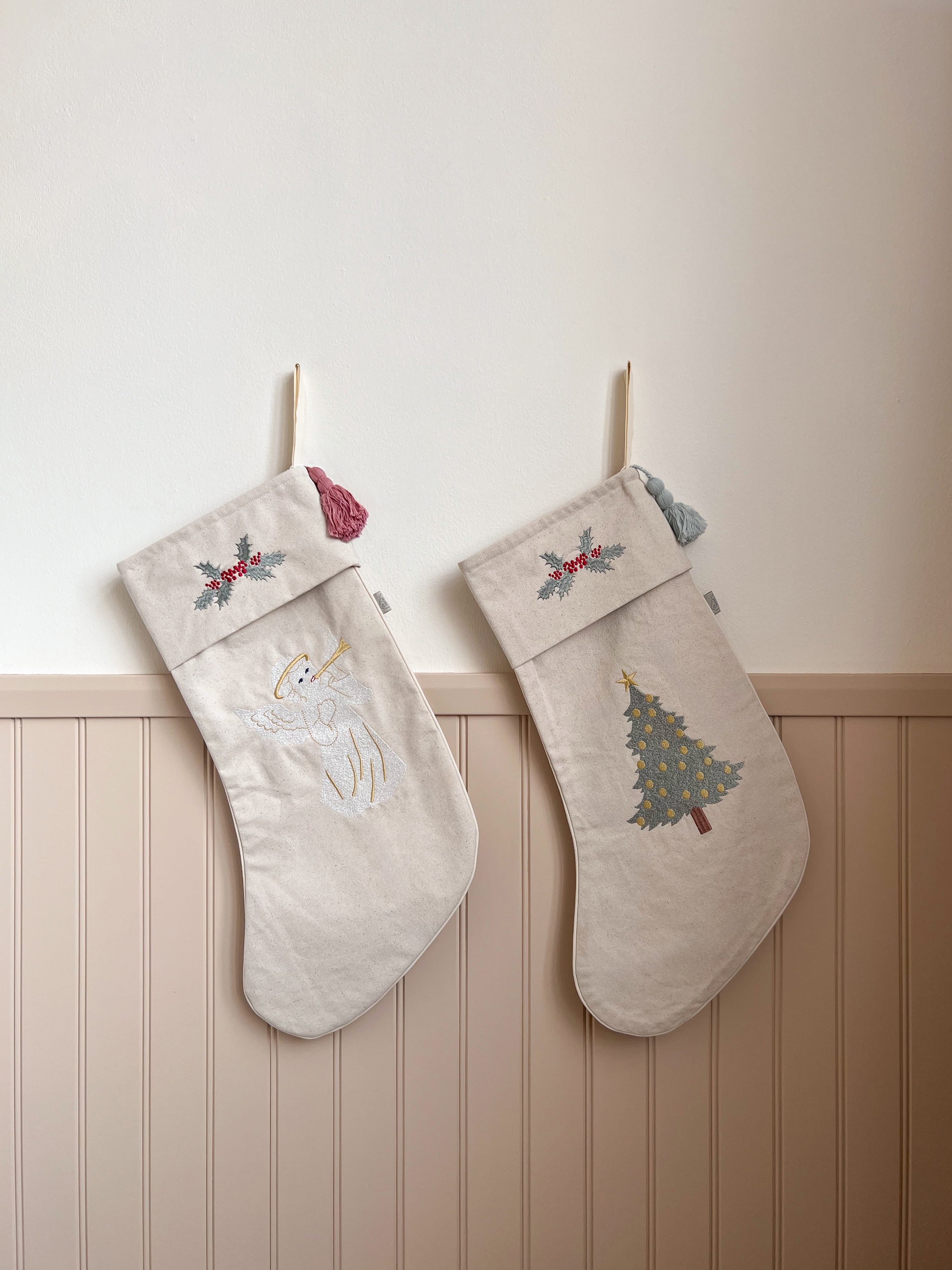 Christmas Stocking - GOTS - Angel