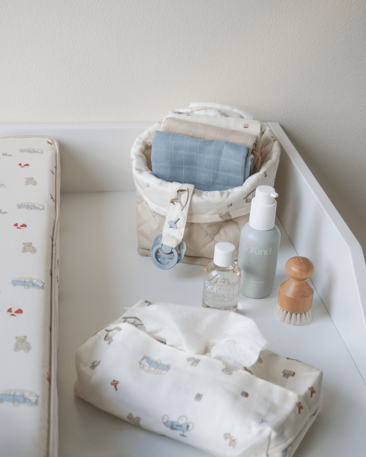 Étui pour lingettes - GOTS - Vintage Toys