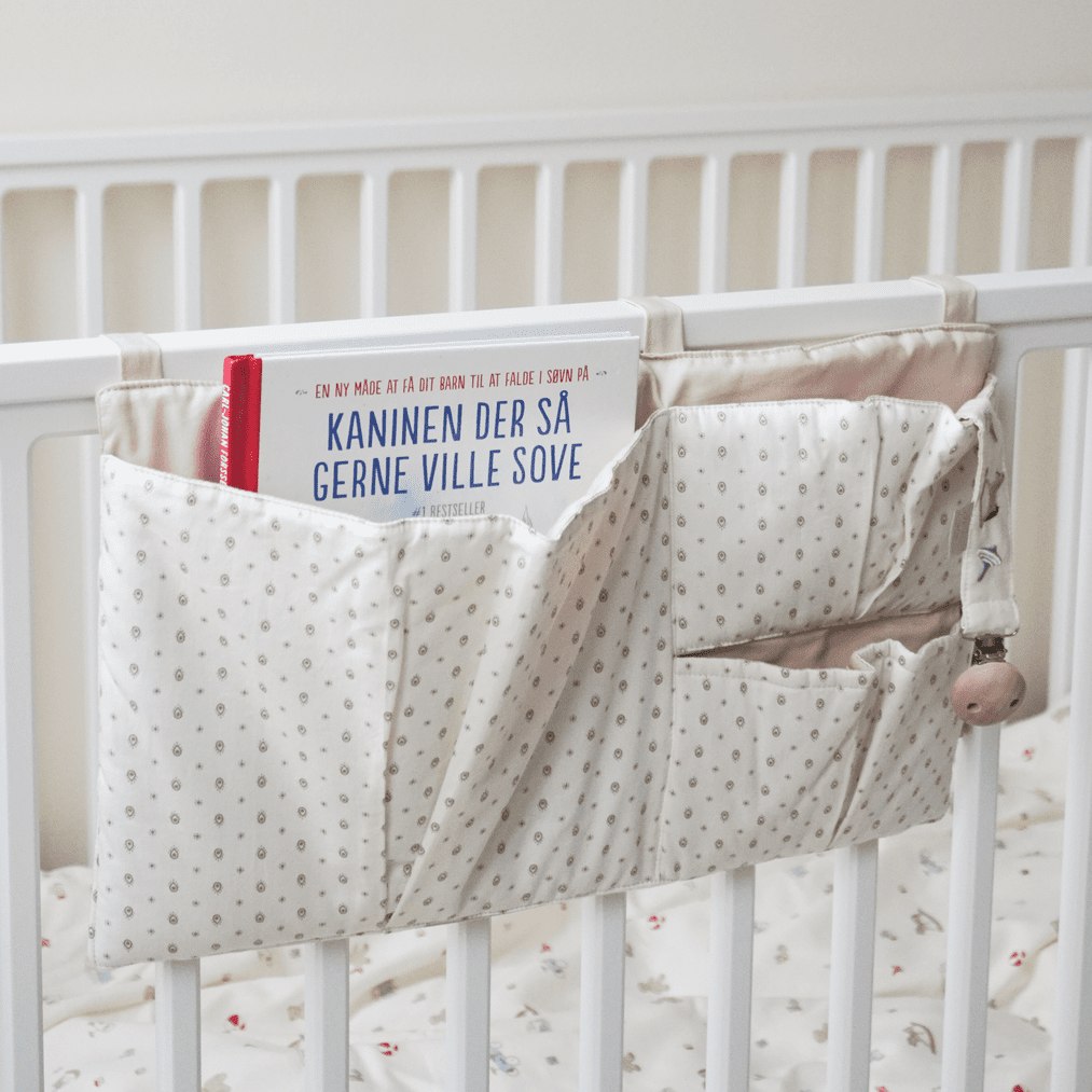 Pochette de rangement pour lit bébé - OCS - Rowan