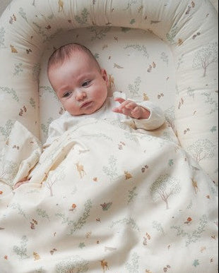 Bedding Set, Baby, 70x100cm - GOTS - Woodland