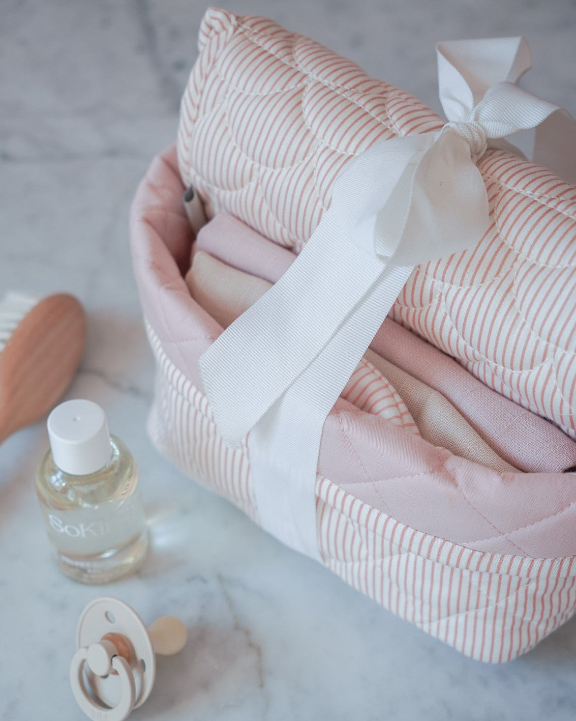Baby Care Gift Set - OCS - Classic Stripes Rose