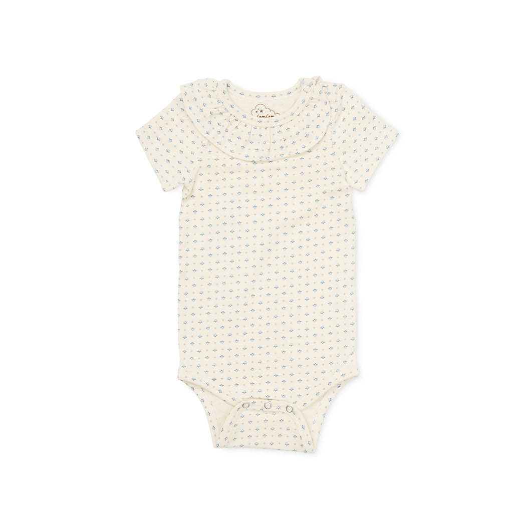 Body manches courtes Olivia - GOTS - Capri
