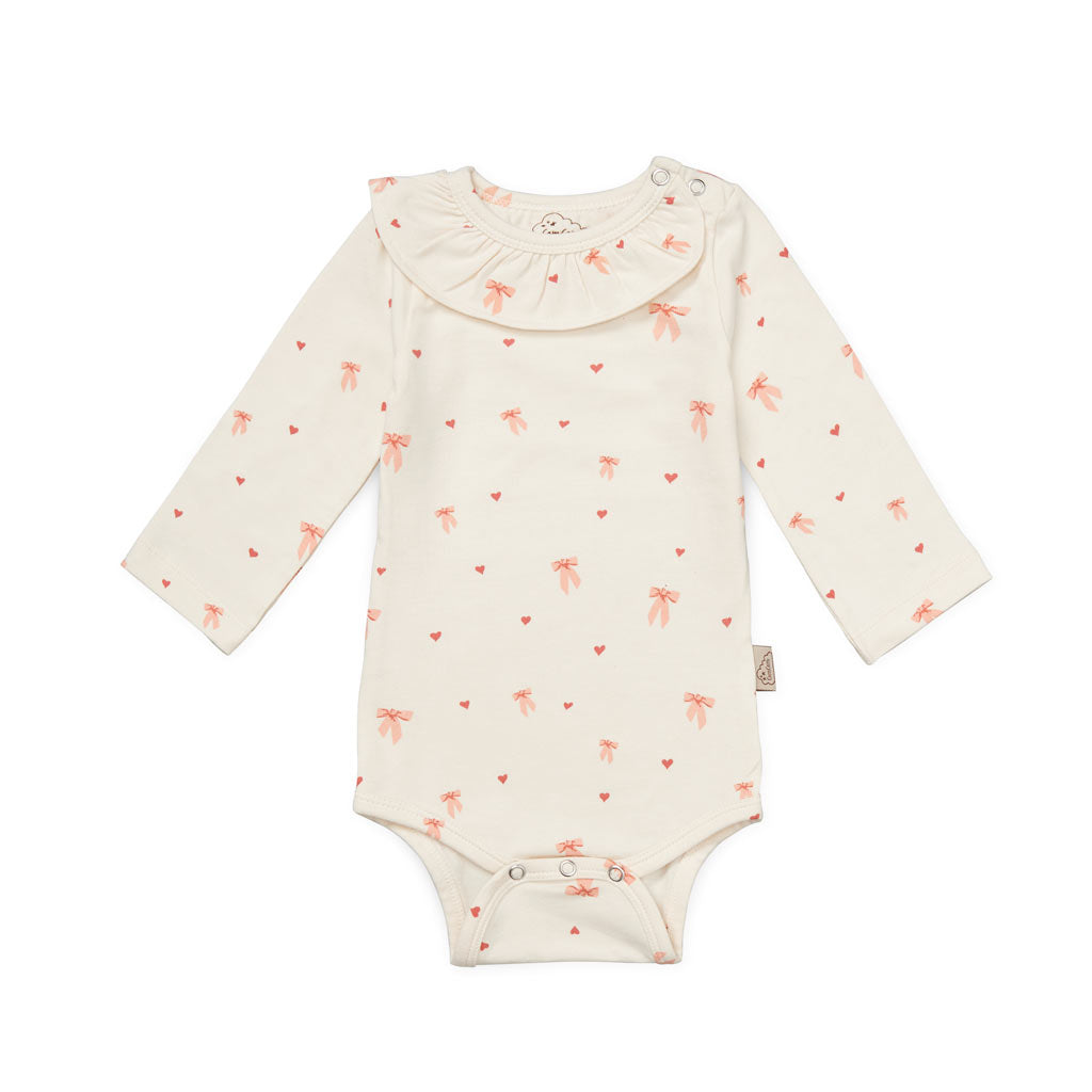 Body manches longues Holly - GOTS - Bows