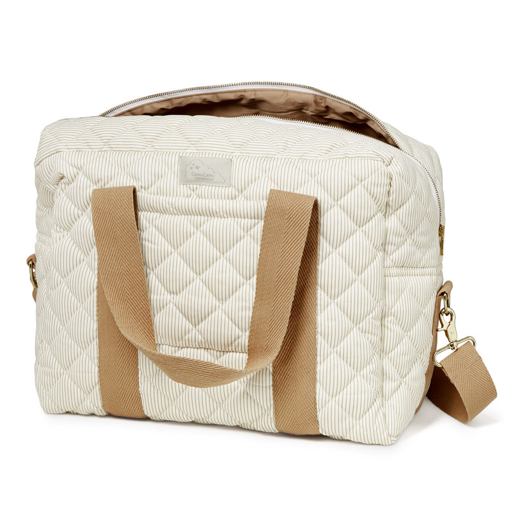 Sacs à langer, grande taille - OCS - Classic Stripes Camel