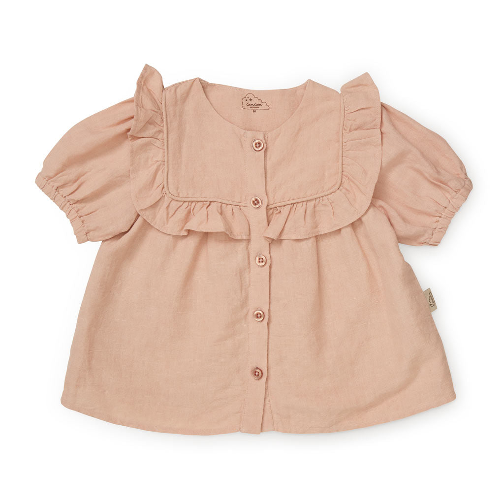 Blouse Cleo - GOTS - Coral