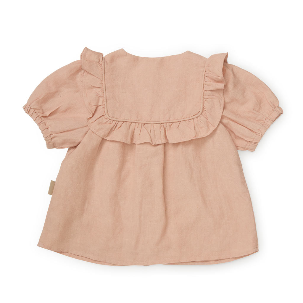 Blouse Cleo - GOTS - Coral