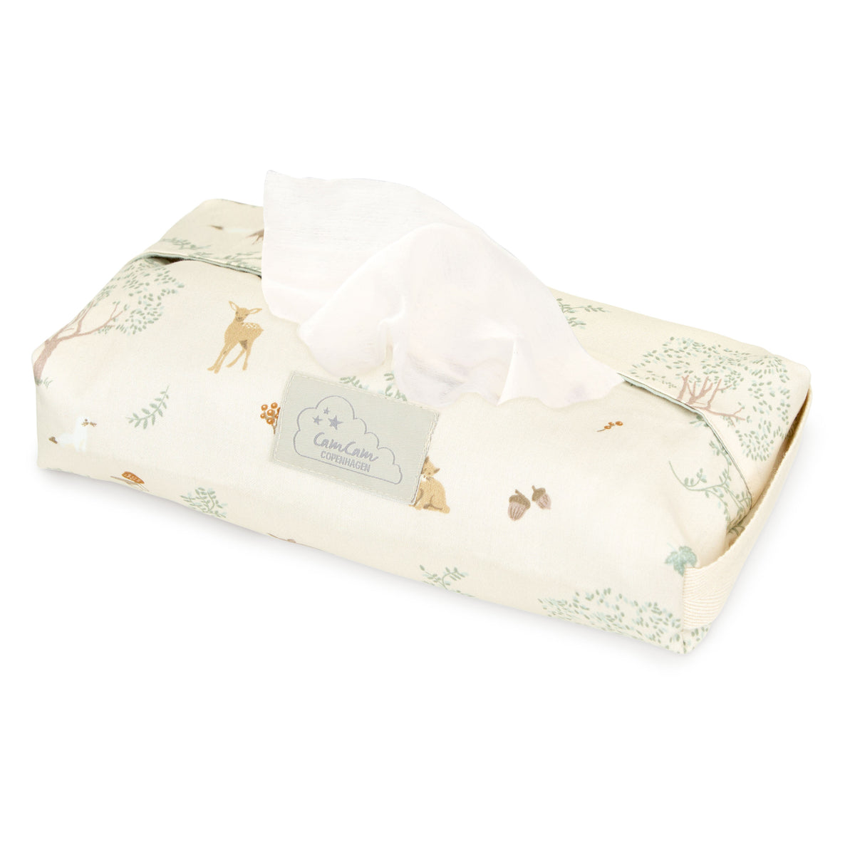 Wet Wipe Cover - GOTS - Woodland