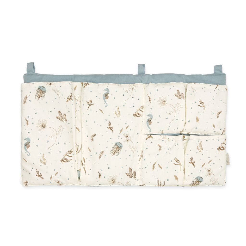 Pochette de rangement pour lit - OCS - Sea Garden