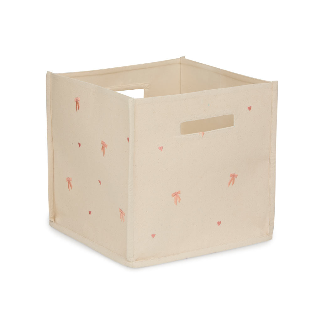 Panier de rangement Toile - GOTS - Bows