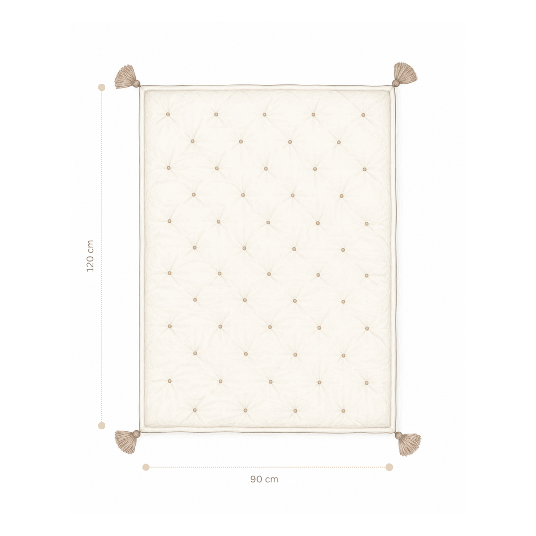 Kids Embroidered Blanket - OCS - Bows