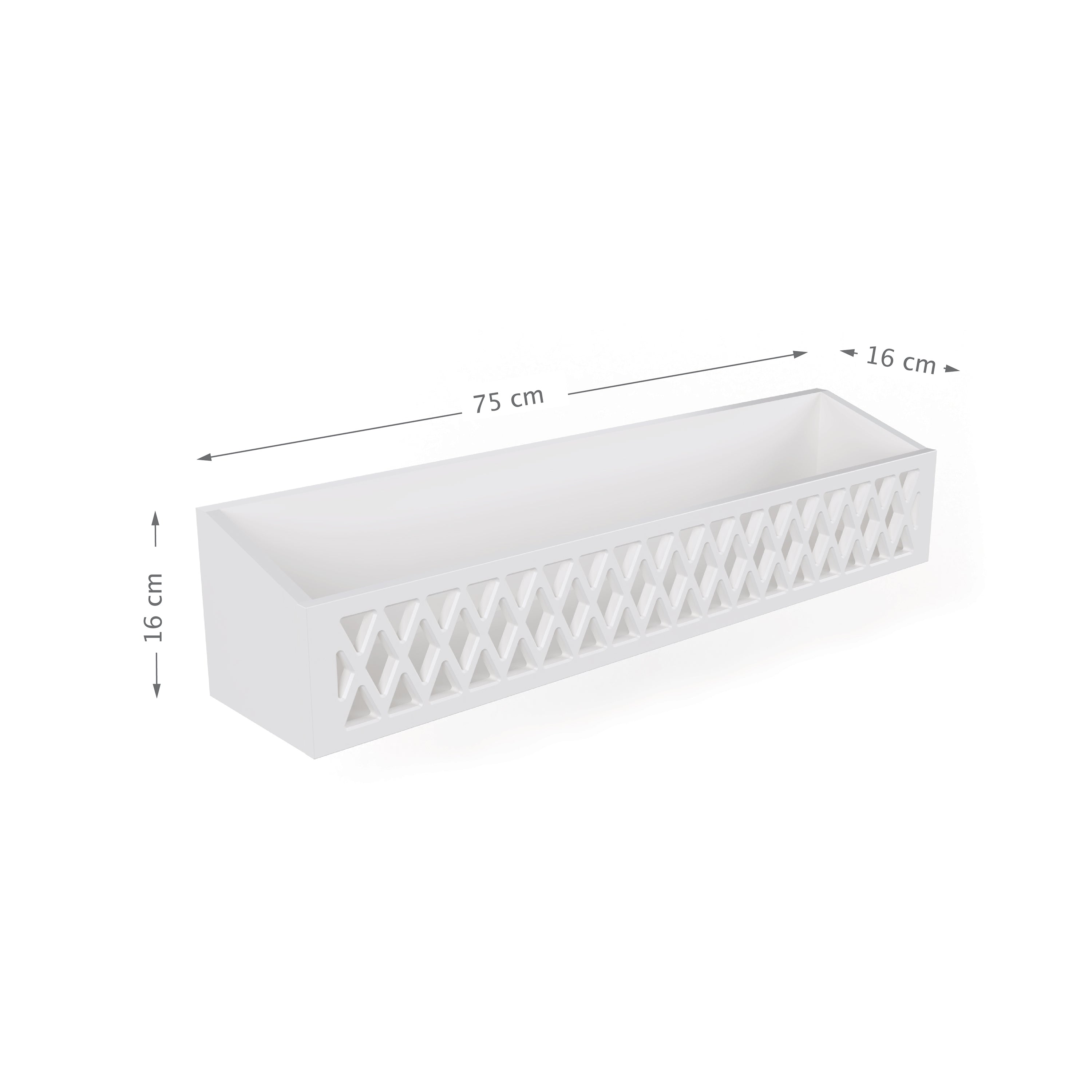 Harlequin Étagère, FSC Mix - Blanc