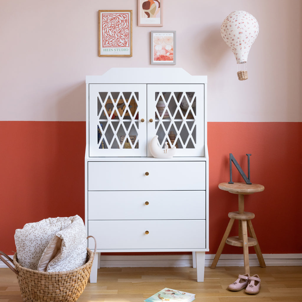 Harlequin French Cabinet -  FSC Mix - White