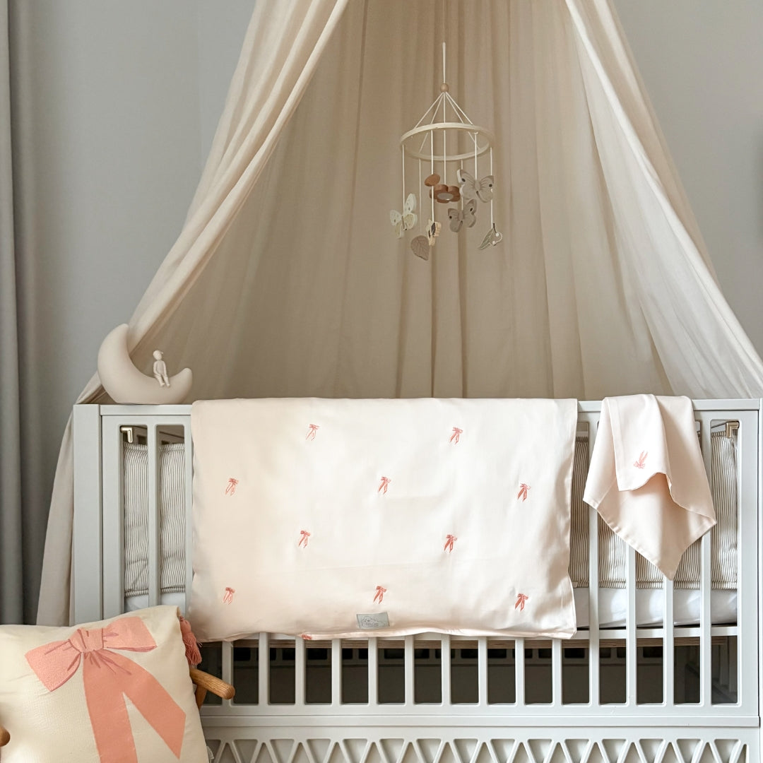 Bed Canopy - GOTS Light Sand
