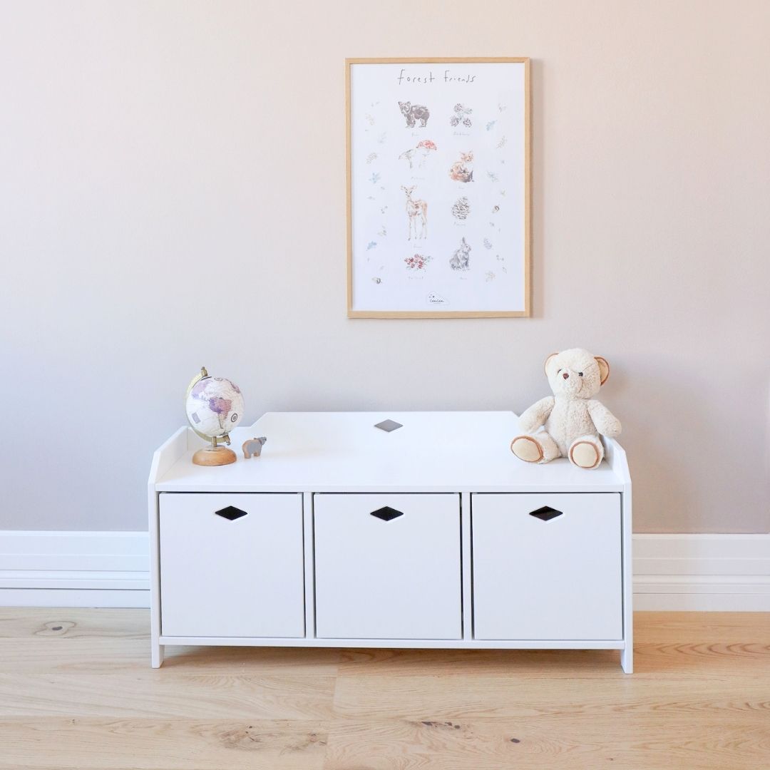 Module de rangement Luca - Blanc